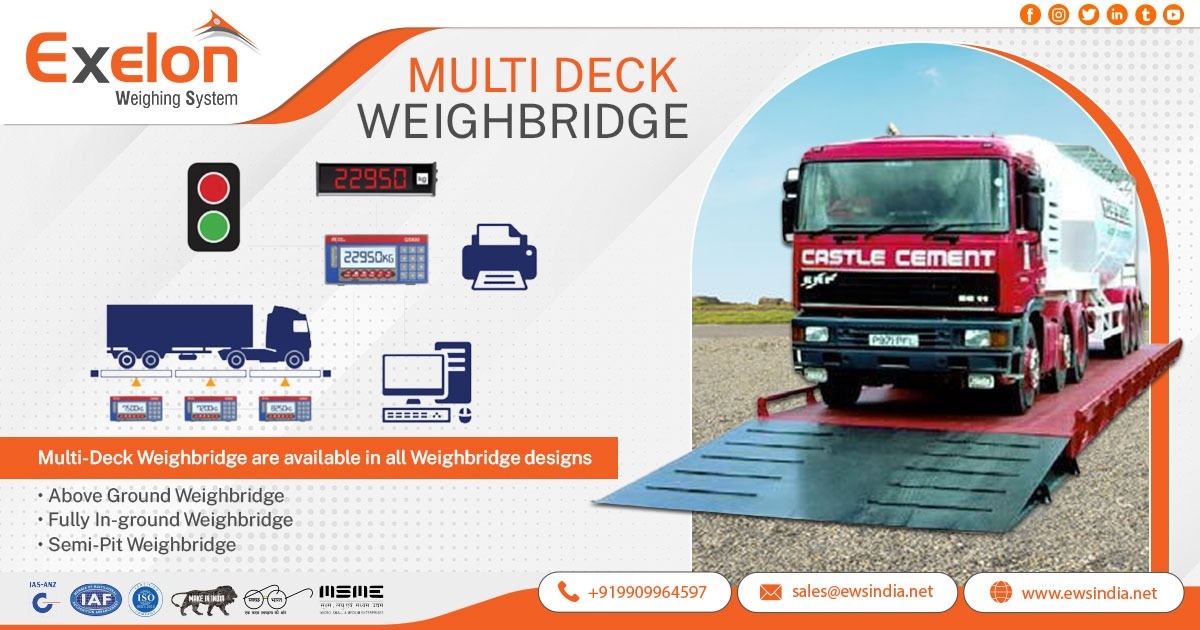 Exporter of Multi Deck Weighbridge in Zambia