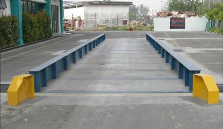 RCC Weighbridge In Namibia by Exelon Weighing System