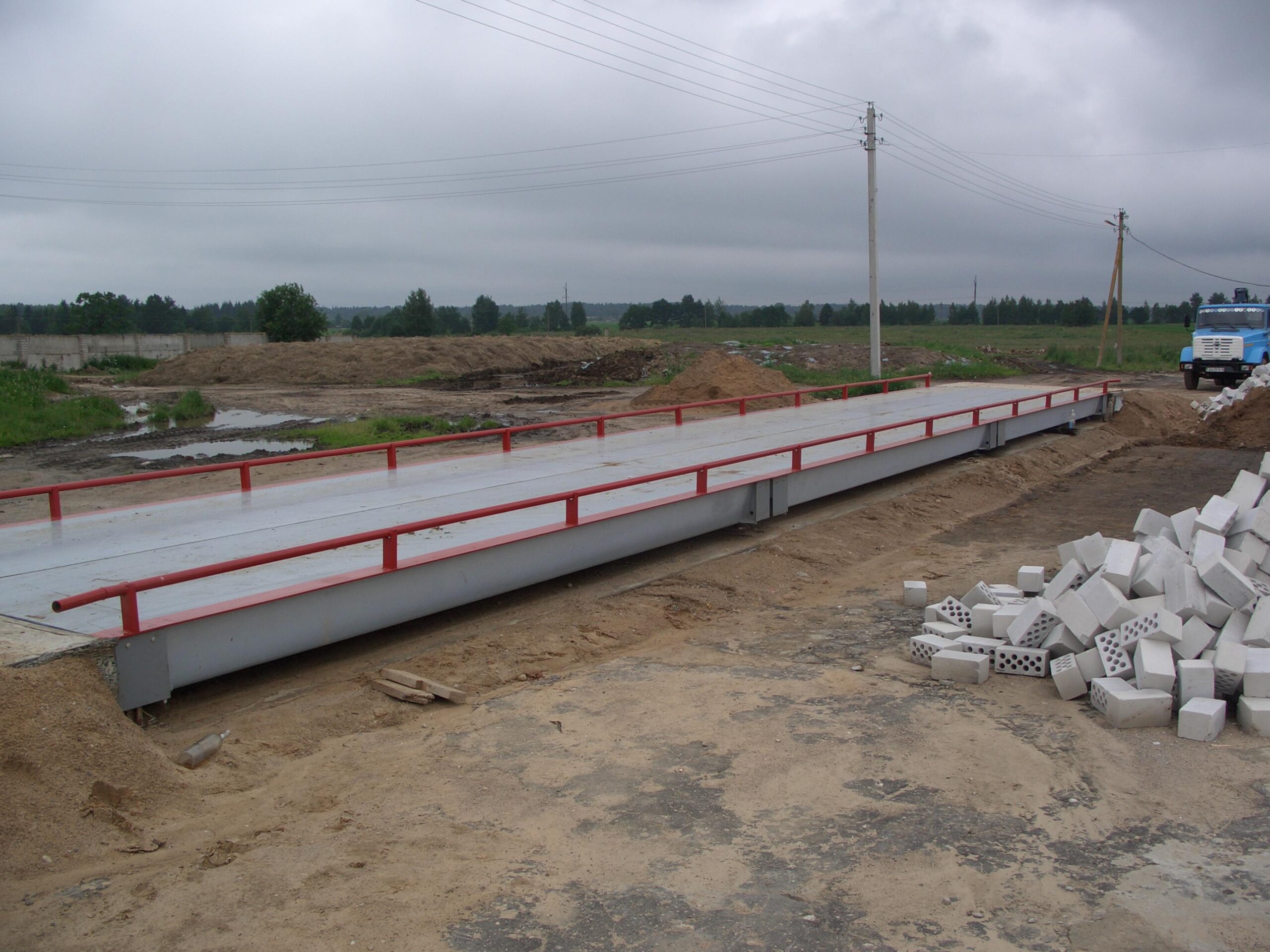 Heavy-Duty Modular U-Type Truck Scales In Gabon