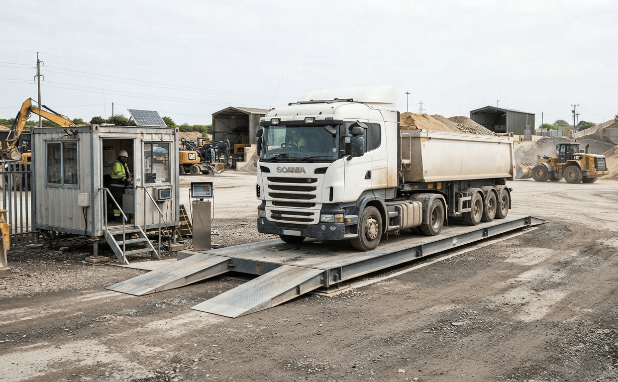 Commercial Mobile Weighbridges in Angola | Exelon Weighing System